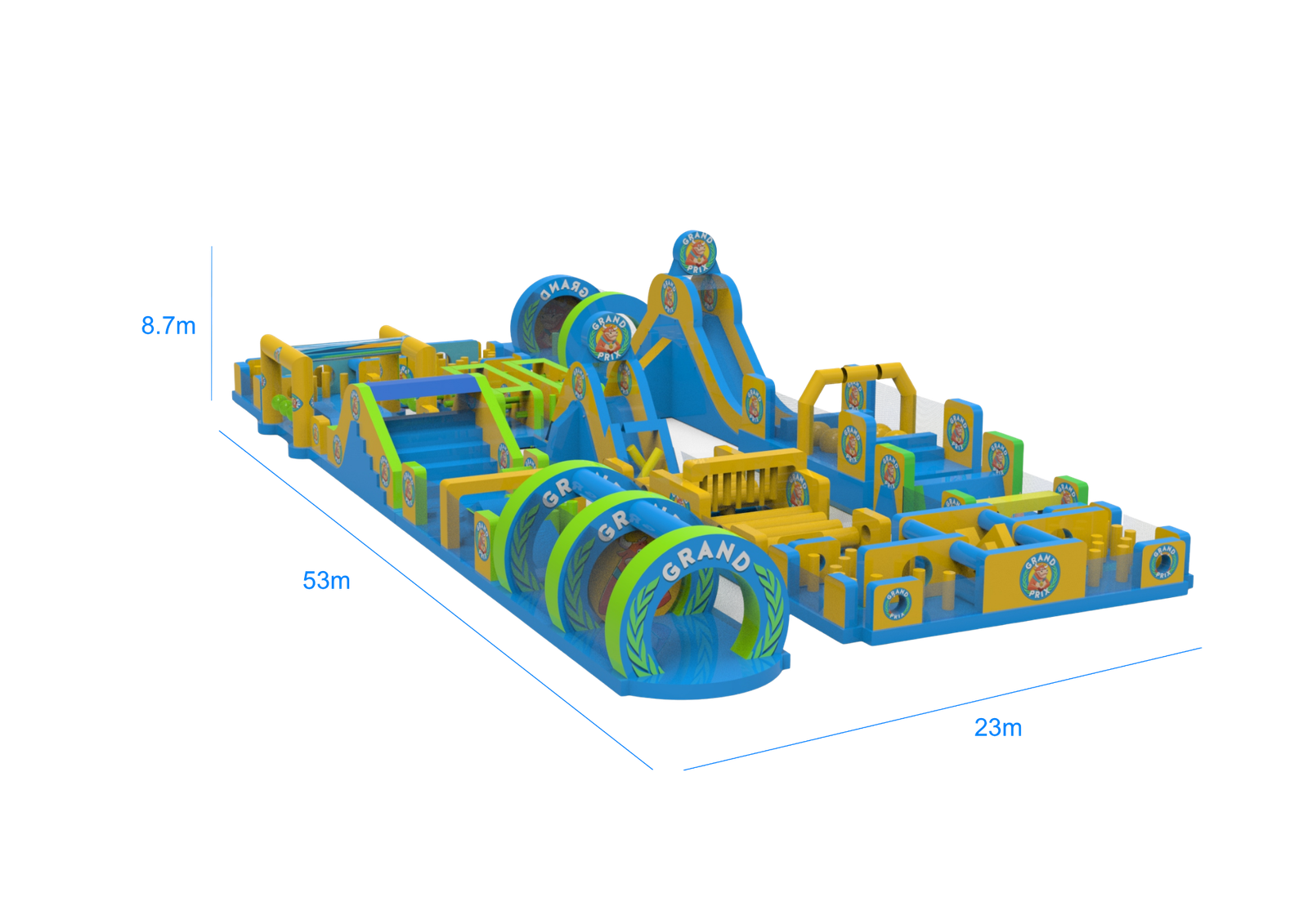 Vista 3D perspectiva